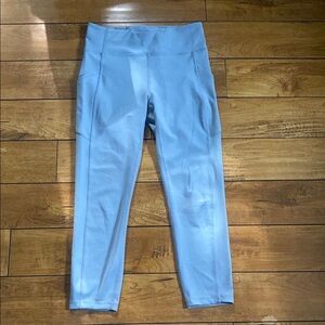 Lululemon Light Blue grey High-Waisted Leggings